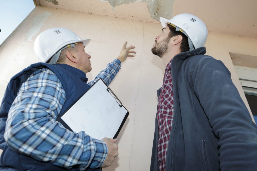Surveyor Derby book in with our team at Survey One today.