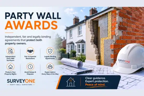Contact our team today to see if you require party wall awards Derby